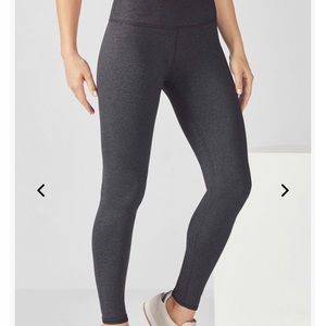 Gray fabletics leggings